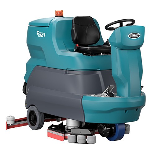 T1581 Ride-On Floor Scrubber alt 1